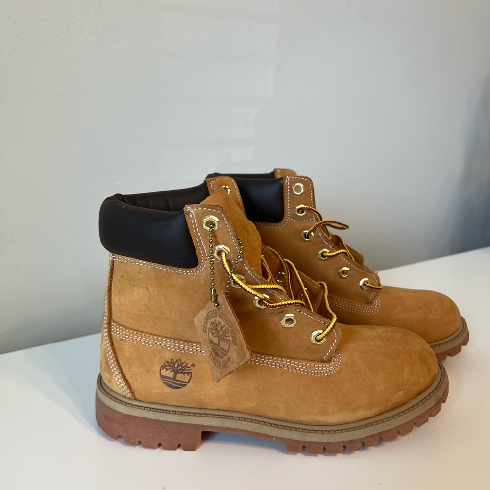 Timberland Premium Tan Leather Boots